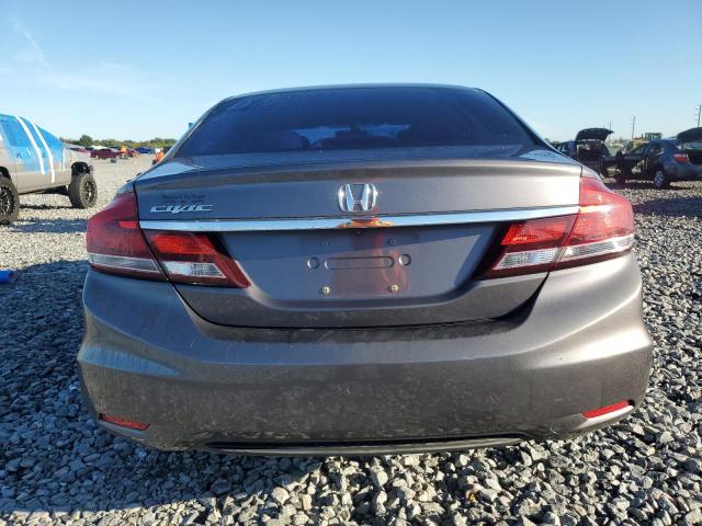 19XFB2F52FE038851 - 2015 HONDA CIVIC LX GRAY photo 6