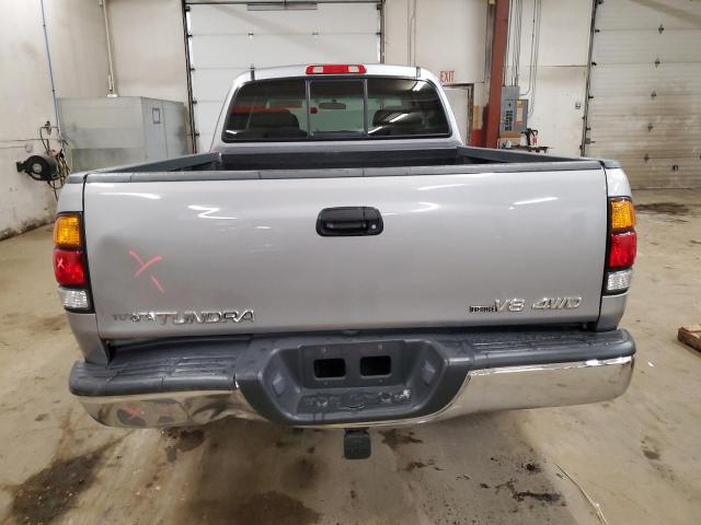 5TBBT44172S311380 - 2002 TOYOTA TUNDRA ACCESS CAB ვერცხლისფერი ფოტო 6