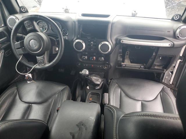 1C4BJWEG5EL144664 - 2014 JEEP WRANGLER U SAHARA GRAY photo 8
