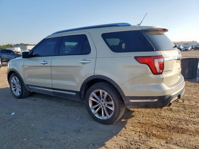 1FM5K7FH4JGA67498 - 2018 FORD EXPLORER LIMITED კრემისფერი ფოტო 2