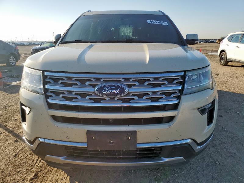 1FM5K7FH4JGA67498 - 2018 FORD EXPLORER LIMITED კრემისფერი ფოტო 5