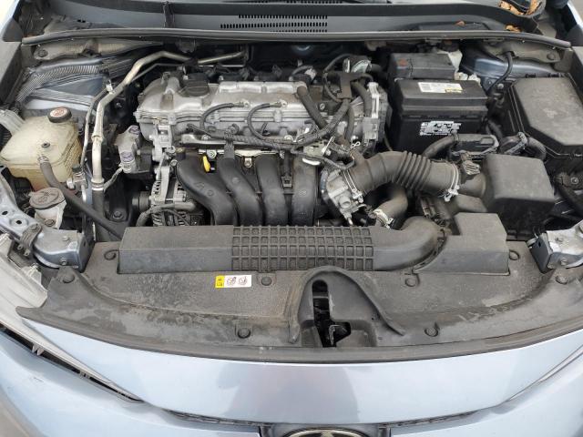5YFEPMAE2MP176448 - 2021 TOYOTA COROLLA LE BLUE photo 11