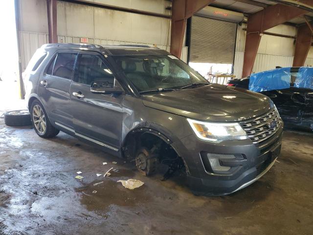 1FM5K8F86HGB82345 - 2017 FORD EXPLORER LIMITED 石墨色 照片 4