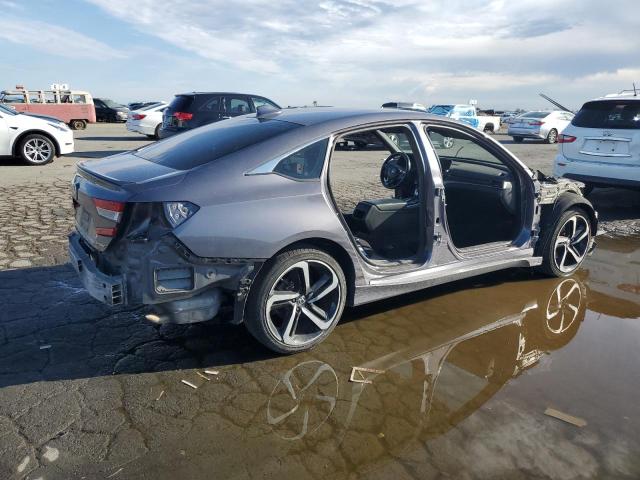1HGCV1F35JA233147 - 2018 HONDA ACCORD SPORT GRAY photo 3