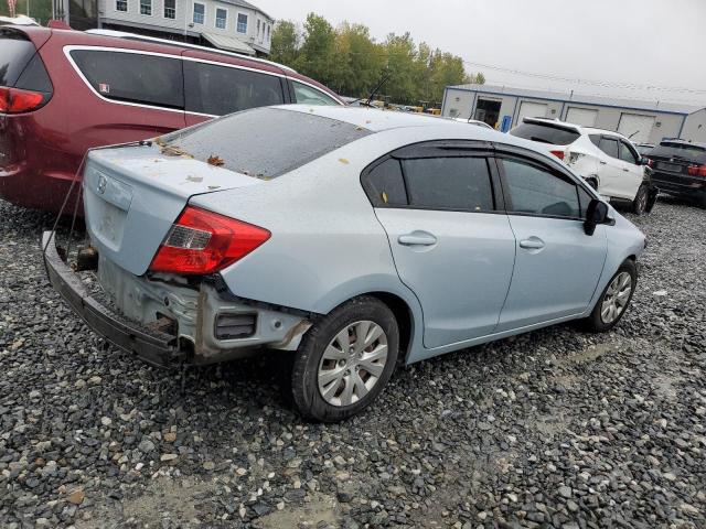 2HGFB2F5XCH599462 - 2012 HONDA CIVIC LX BLUE photo 3