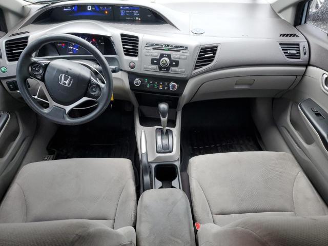 2HGFB2F5XCH599462 - 2012 HONDA CIVIC LX BLUE photo 8