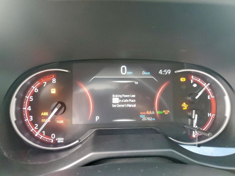 2T3W1RFV9RW302474 - 2024 TOYOTA RAV4 XLE BLUE photo 9