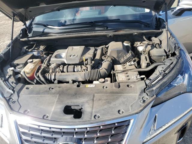 JTJGARBZXM2183443 - 2021 LEXUS NX 300 BASE SILVER photo 12