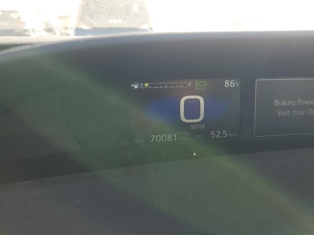 JTDKAMFU0N3181761 - 2022 TOYOTA PRIUS NIGHT SHADE WHITE photo 9