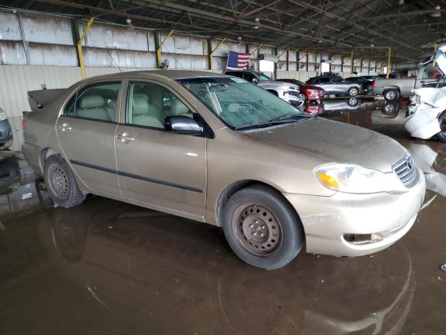 1NXBR32E87Z889377 - 2007 TOYOTA COROLLA CE TAN photo 4