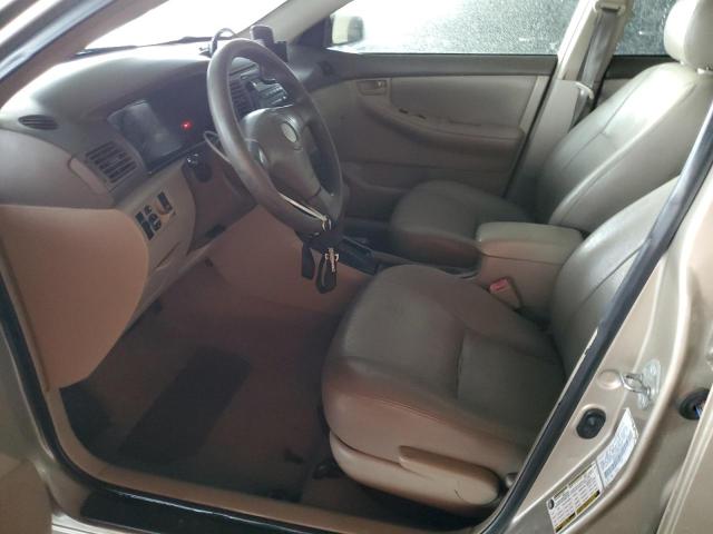 1NXBR32E87Z889377 - 2007 TOYOTA COROLLA CE TAN photo 7