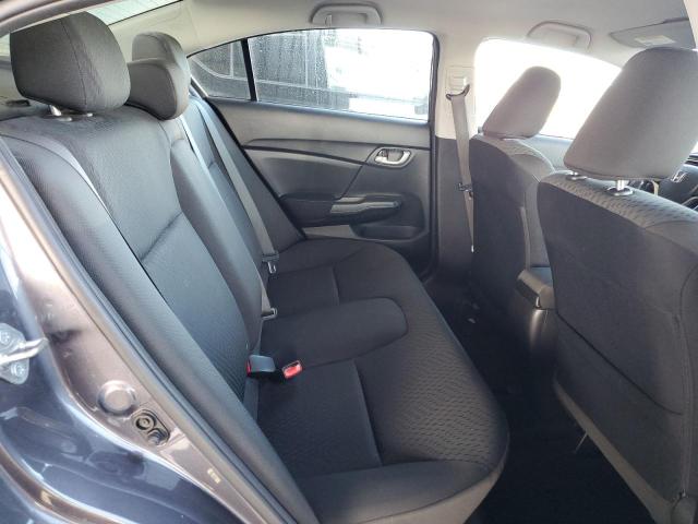 19XFB2F50FE295667 - 2015 HONDA CIVIC LX Сұр фото 10
