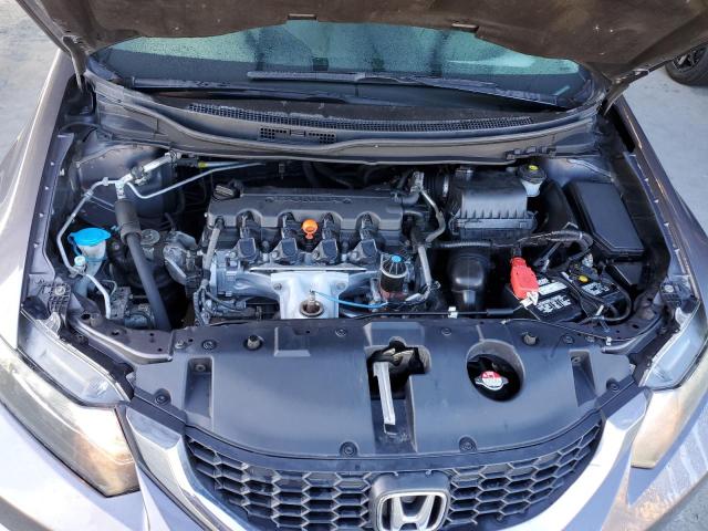 19XFB2F50FE295667 - 2015 HONDA CIVIC LX Сұр фото 11