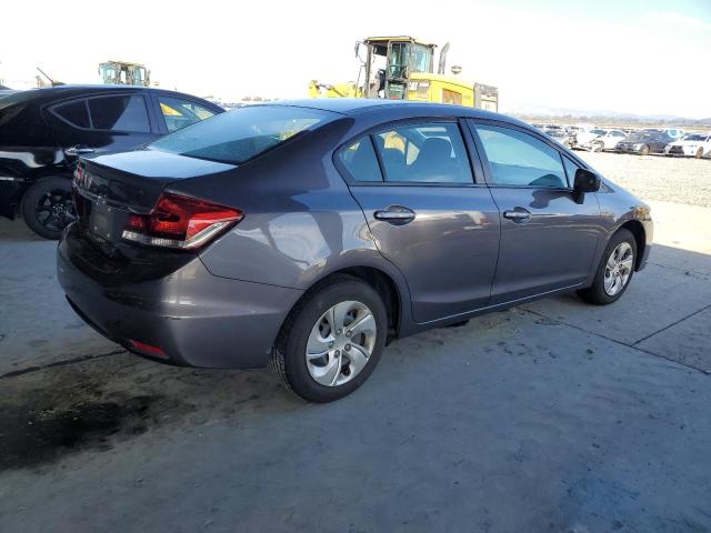 19XFB2F50FE295667 - 2015 HONDA CIVIC LX Сұр фото 3