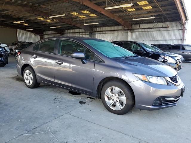 19XFB2F50FE295667 - 2015 HONDA CIVIC LX Сұр фото 4