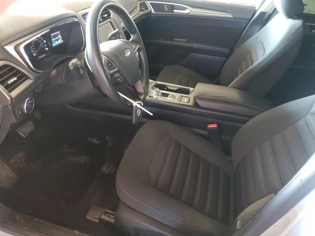 3FA6P0LU0KR174339 - 2019 FORD FUSION SE SILVER photo 7