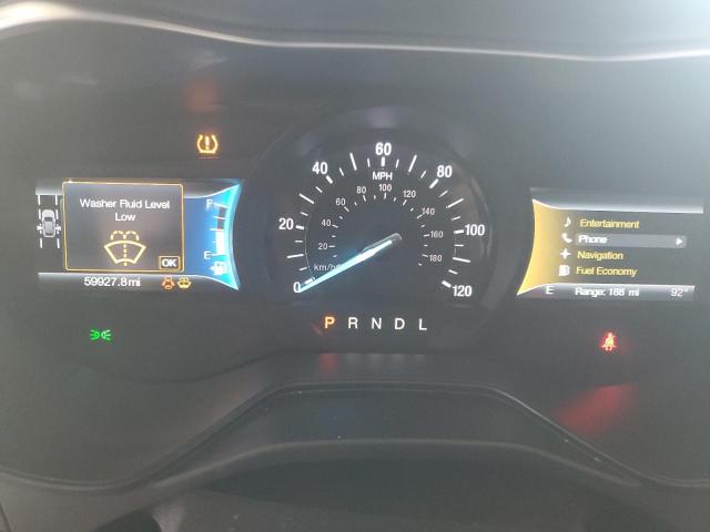 3FA6P0LU0KR174339 - 2019 FORD FUSION SE SILVER photo 9