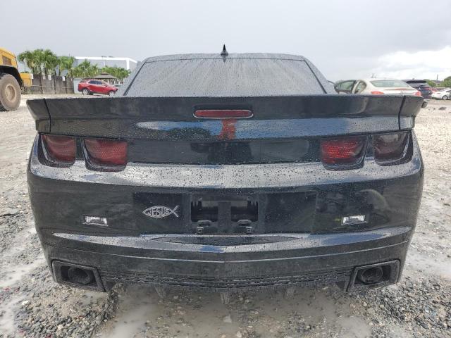 2G1FA1E38D9174600 - 2013 CHEVROLET CAMARO LS BLACK photo 6