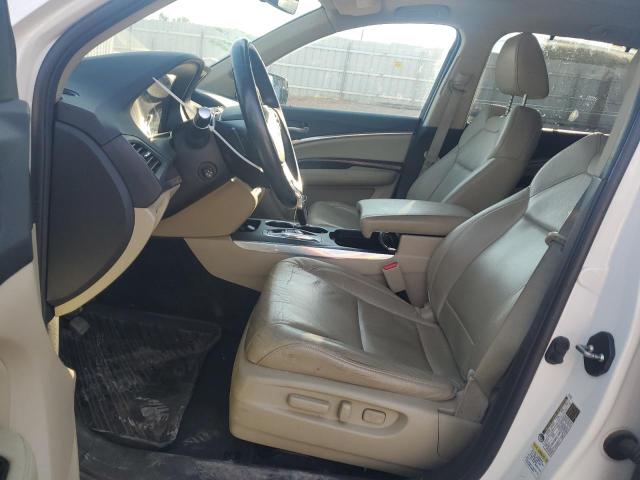 5FRYD4H64GB026389 - 2016 ACURA MDX TECHNOLOGY WHITE photo 7