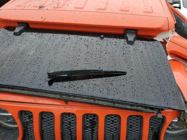 1C4HJXEN9LW178441 - 2020 JEEP WRANGLER UNLIMITED SAHARA ORANGE photo 11