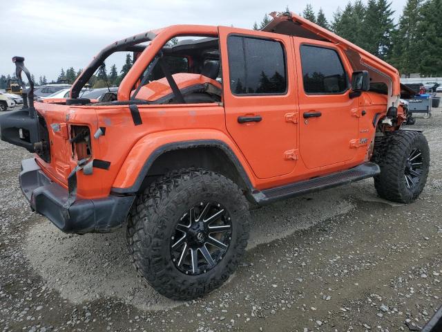 1C4HJXEN9LW178441 - 2020 JEEP WRANGLER UNLIMITED SAHARA ORANGE photo 3