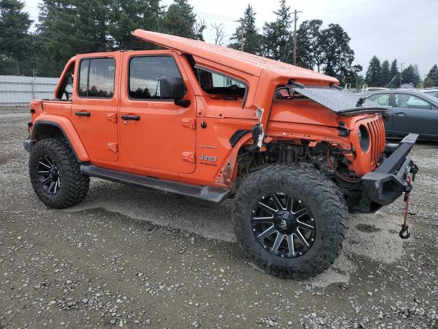 1C4HJXEN9LW178441 - 2020 JEEP WRANGLER UNLIMITED SAHARA ORANGE photo 4