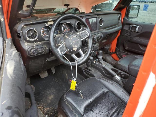 1C4HJXEN9LW178441 - 2020 JEEP WRANGLER UNLIMITED SAHARA ORANGE photo 8