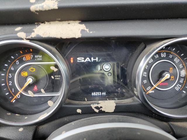 1C4HJXEN9LW178441 - 2020 JEEP WRANGLER UNLIMITED SAHARA ORANGE photo 9