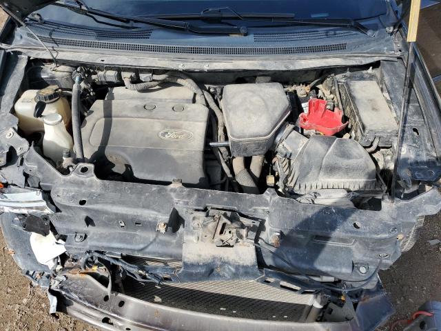 2FMDK3JC2DBB36281 - 2013 FORD EDGE SEL BLACK photo 12
