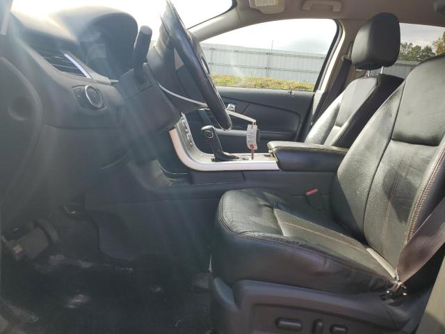 2FMDK3JC2DBB36281 - 2013 FORD EDGE SEL BLACK photo 7