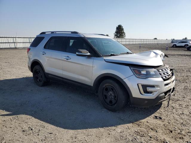 1FM5K8AR2HGD93140 - 2017 FORD EXPLORER POLICE INTERCEPTOR Mavi foto 4