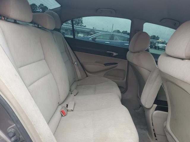 2HGFA1F57BH505856 - 2011 HONDA CIVIC LX BROWN photo 10