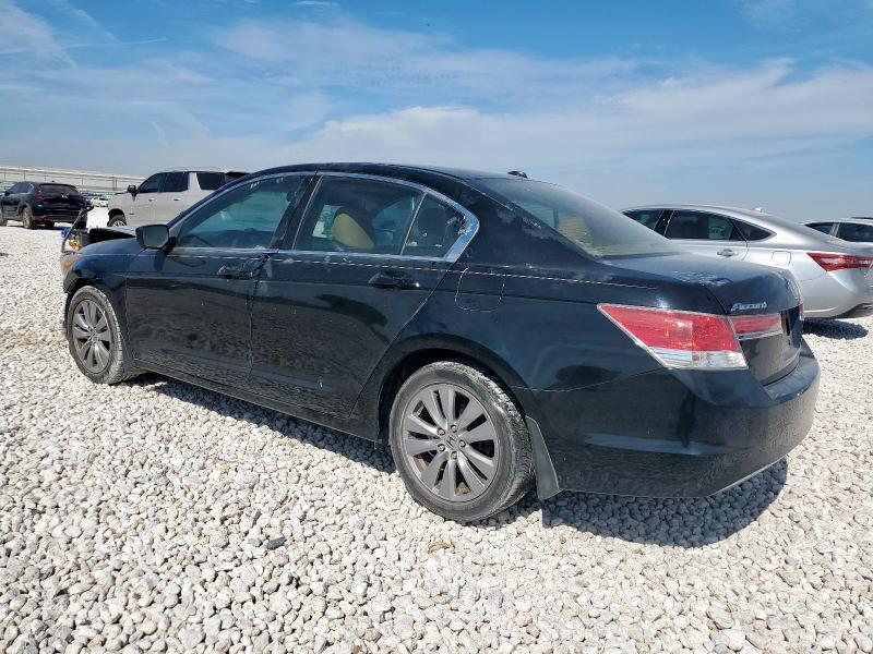 1HGCP2F82BA100374 - 2011 HONDA ACCORD EXL BLACK photo 2
