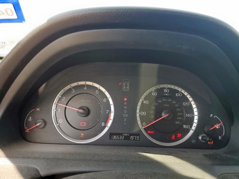 1HGCP2F82BA100374 - 2011 HONDA ACCORD EXL BLACK photo 9