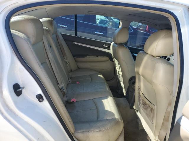 JNKCV61E09M310553 - 2009 INFINITI G37 BASE WHITE photo 10