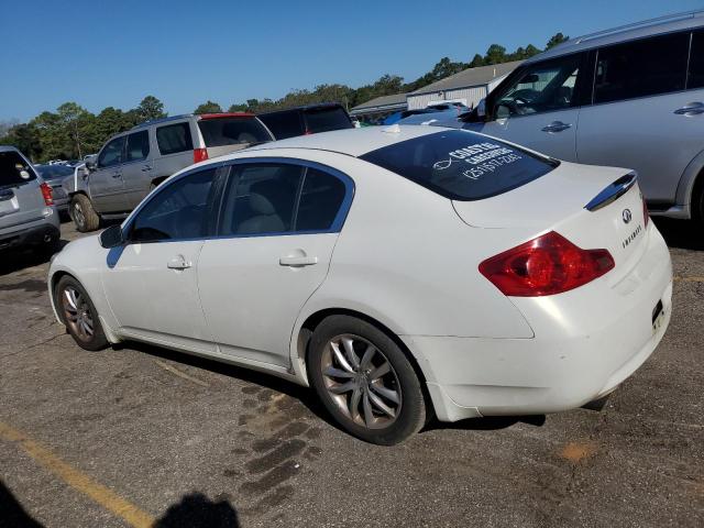 JNKCV61E09M310553 - 2009 INFINITI G37 BASE WHITE photo 2
