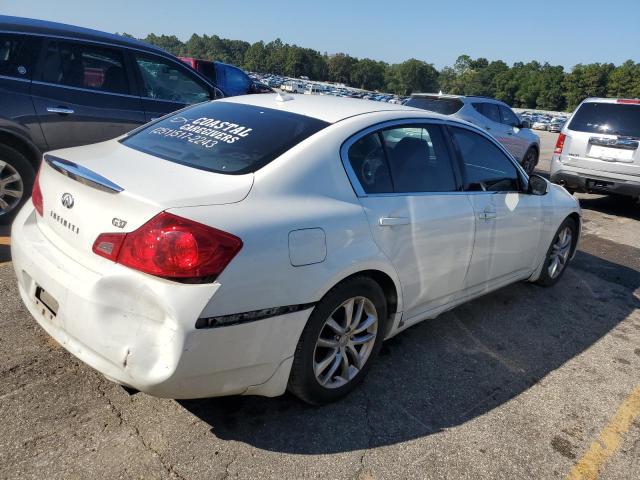 JNKCV61E09M310553 - 2009 INFINITI G37 BASE WHITE photo 3