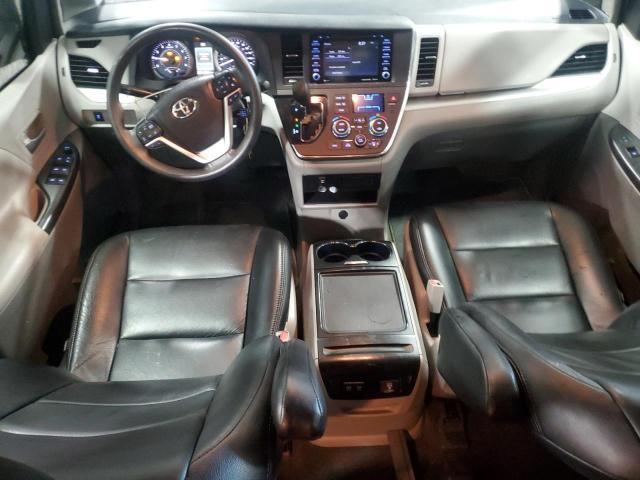 5TDKZ3DCXKS972791 - 2019 TOYOTA SIENNA LE ნაცრისფერი ფოტო 8