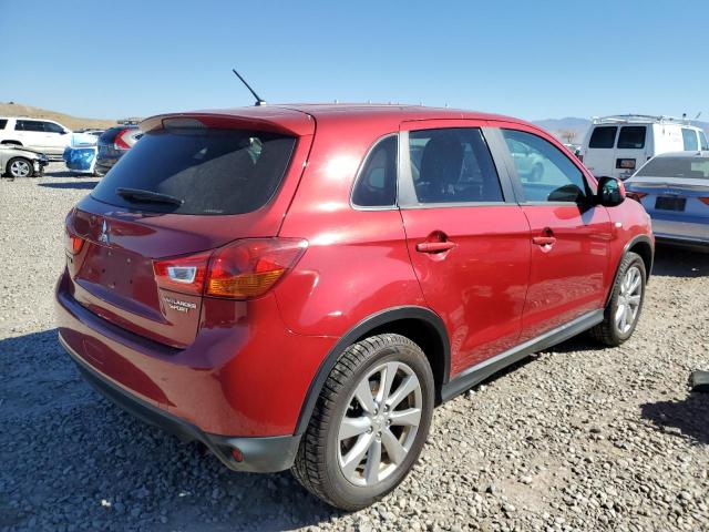 4A4AR3AU4FE053317 - 2015 MITSUBISHI OUTLANDER ES RED photo 3
