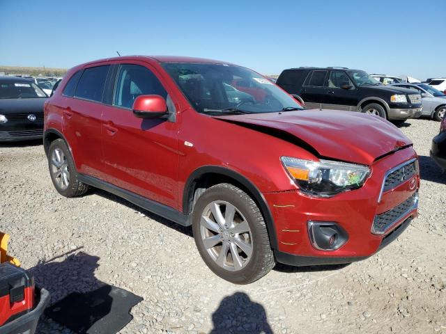 4A4AR3AU4FE053317 - 2015 MITSUBISHI OUTLANDER ES RED photo 4