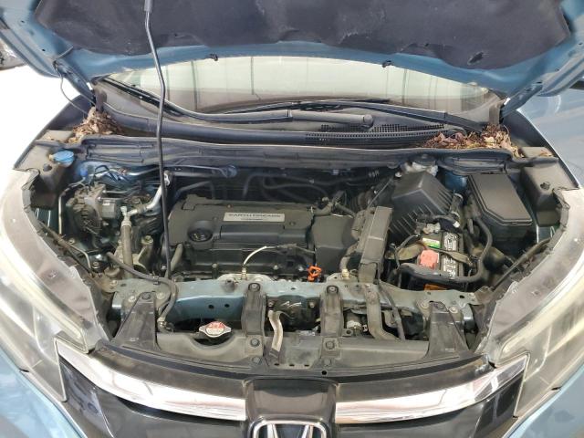 2HKRM4H57FH666089 - 2015 HONDA CR-V EX BLUE photo 12