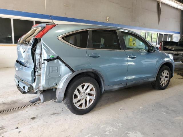 2HKRM4H57FH666089 - 2015 HONDA CR-V EX BLUE photo 3