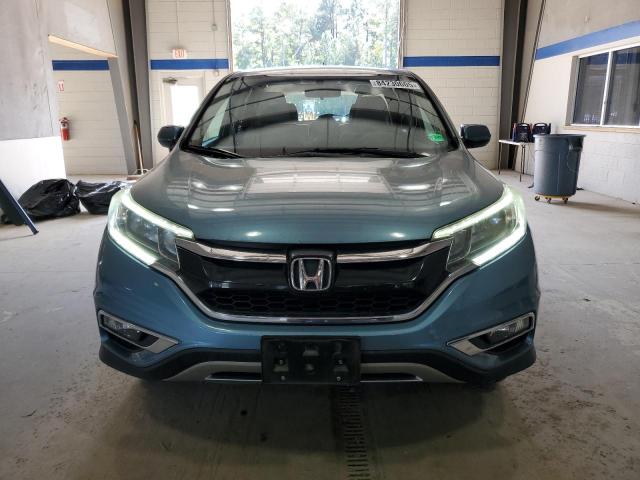 2HKRM4H57FH666089 - 2015 HONDA CR-V EX BLUE photo 5