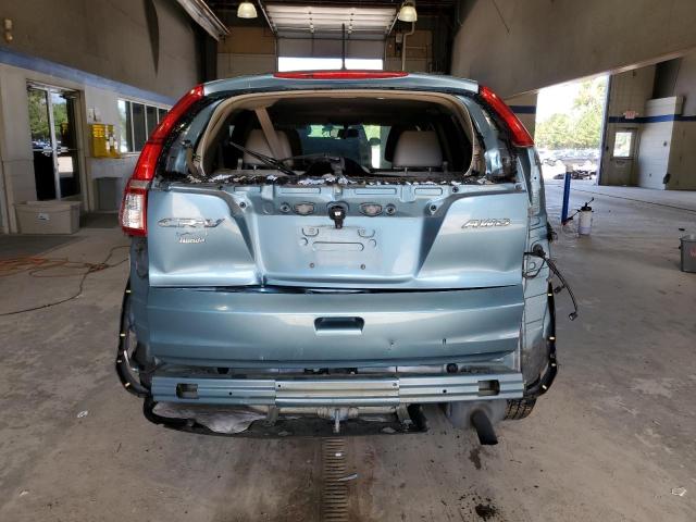 2HKRM4H57FH666089 - 2015 HONDA CR-V EX BLUE photo 6