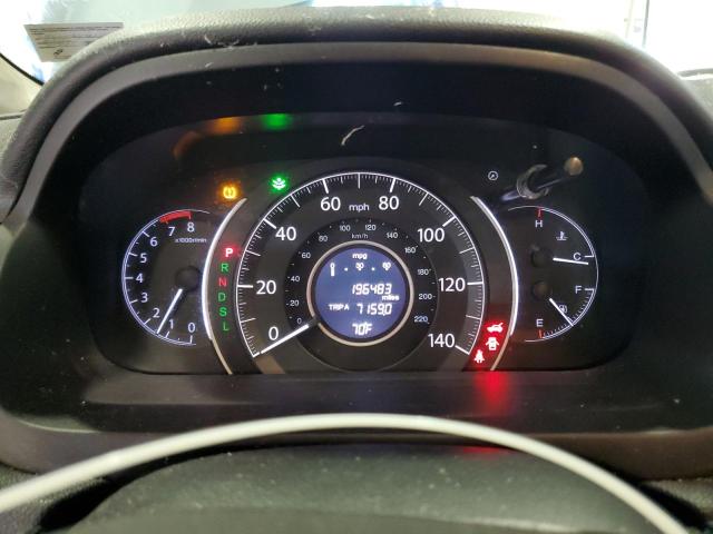 2HKRM4H57FH666089 - 2015 HONDA CR-V EX BLUE photo 9