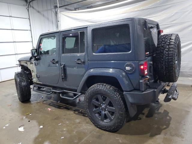 1C4BJWEG8HL564326 - 2017 JEEP WRANGLER U SAHARA GRAY photo 2