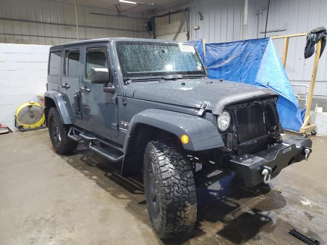 1C4BJWEG8HL564326 - 2017 JEEP WRANGLER U SAHARA GRAY photo 4