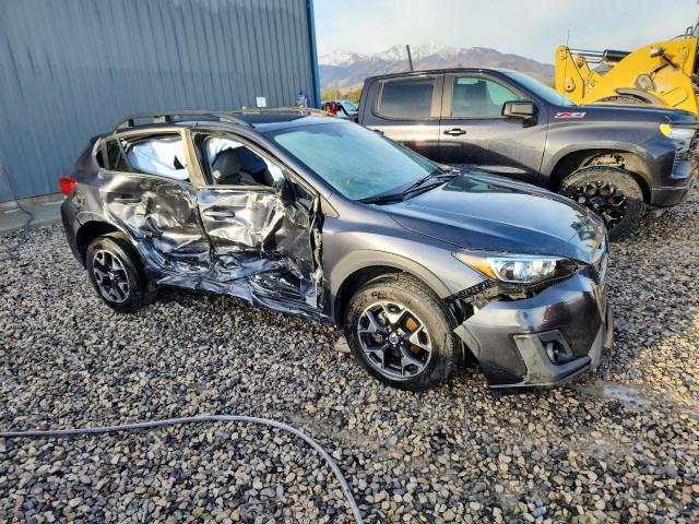JF2GTADC8JH284238 - 2018 SUBARU CROSSTREK PREMIUM Czarny zdjęcie 4
