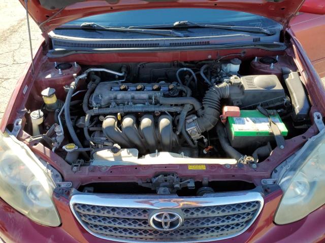 1NXBR32E47Z804907 - 2007 TOYOTA COROLLA CE Qırmızı foto 11
