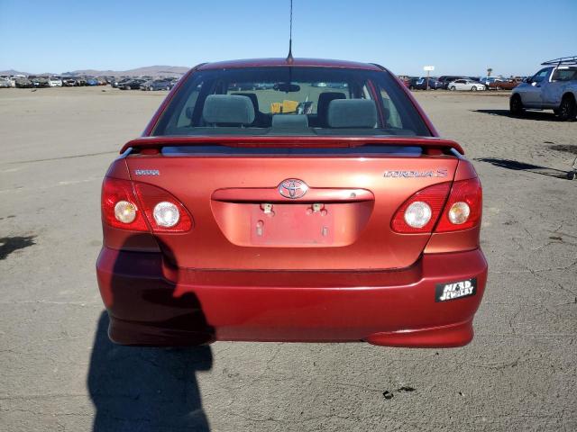 1NXBR32E47Z804907 - 2007 TOYOTA COROLLA CE Qırmızı foto 6